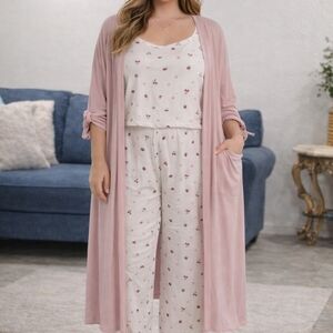 Women's Pink Sleepwear Set